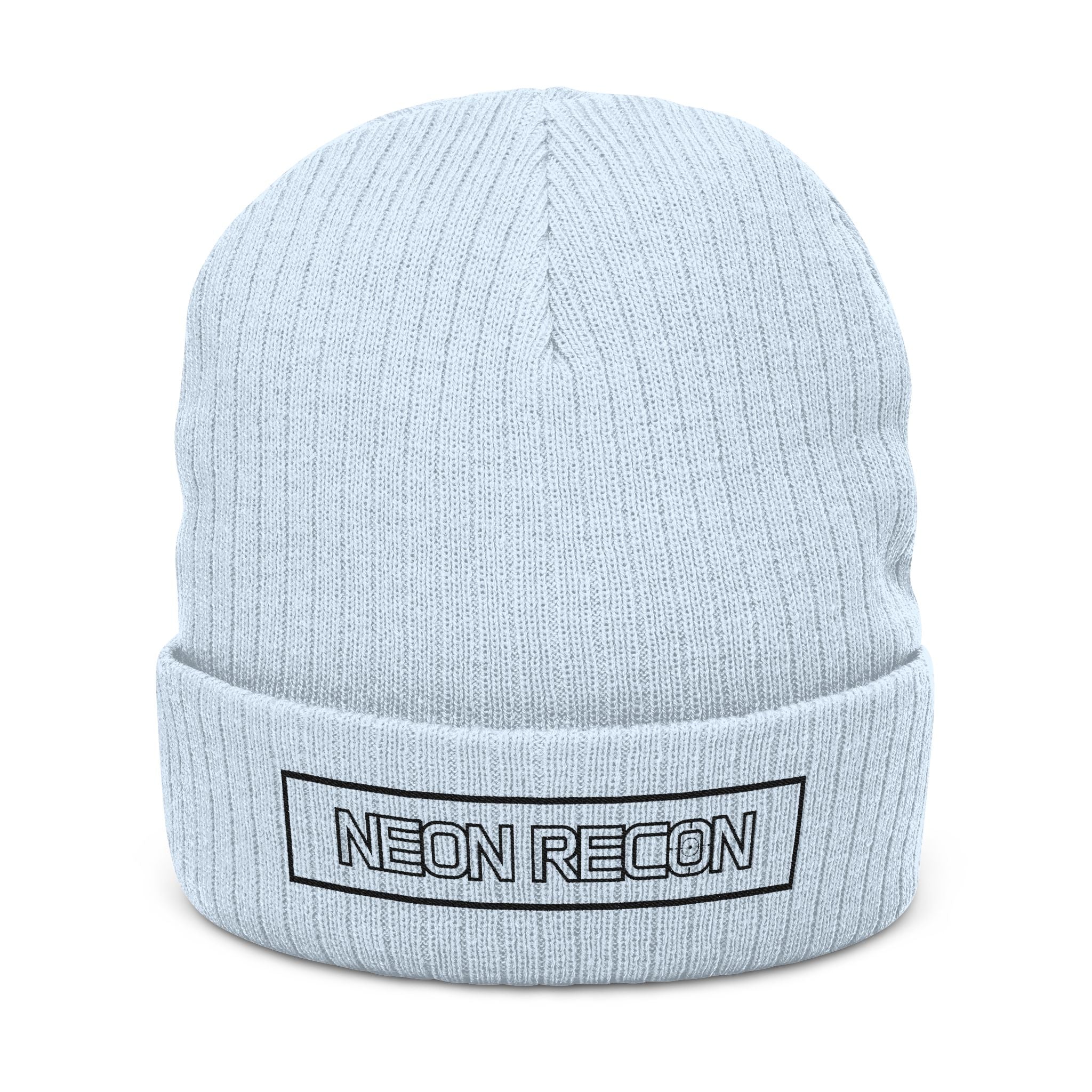 Ribbed Knit Beanie (Embroidery)
