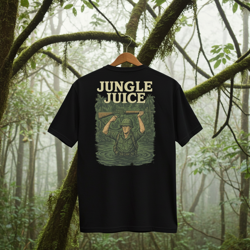 Jungle Juice Short Sleeve Fitted T-shirt